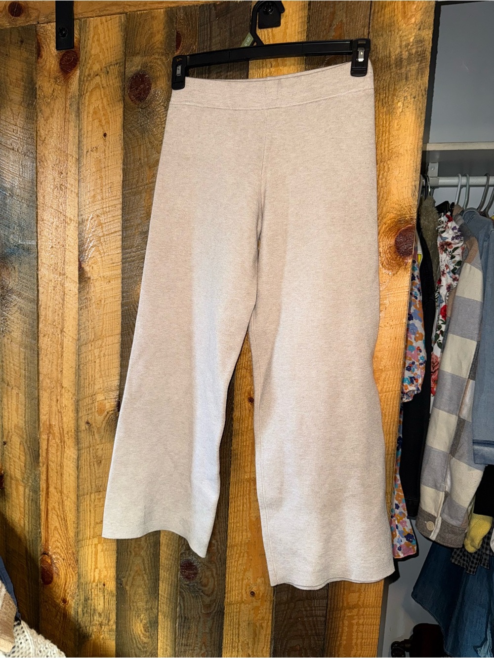 joie ankle crop sweater sweatpants - Picture 1 of 1